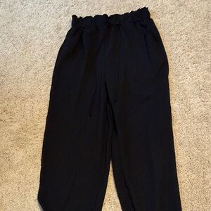 SHEIN Black High-Waisted Pants